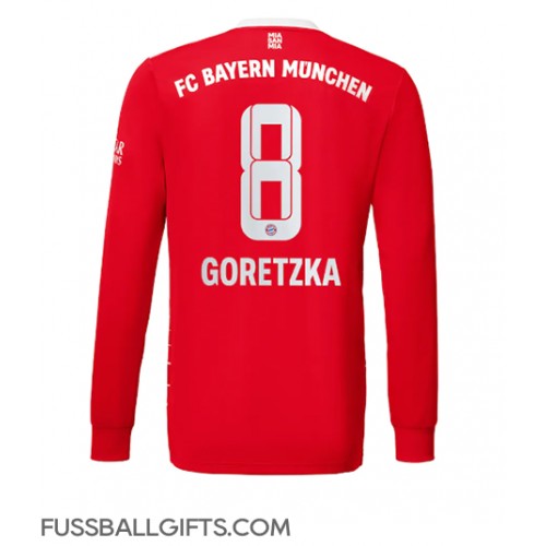 Bayern Munich Leon Goretzka #8 Fußballbekleidung Heimtrikot 2022-23 Langarm